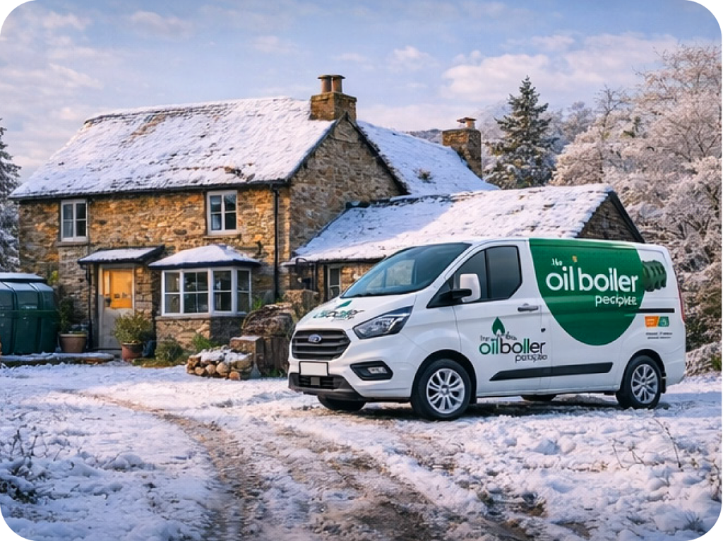 The Oil Boiler People Van